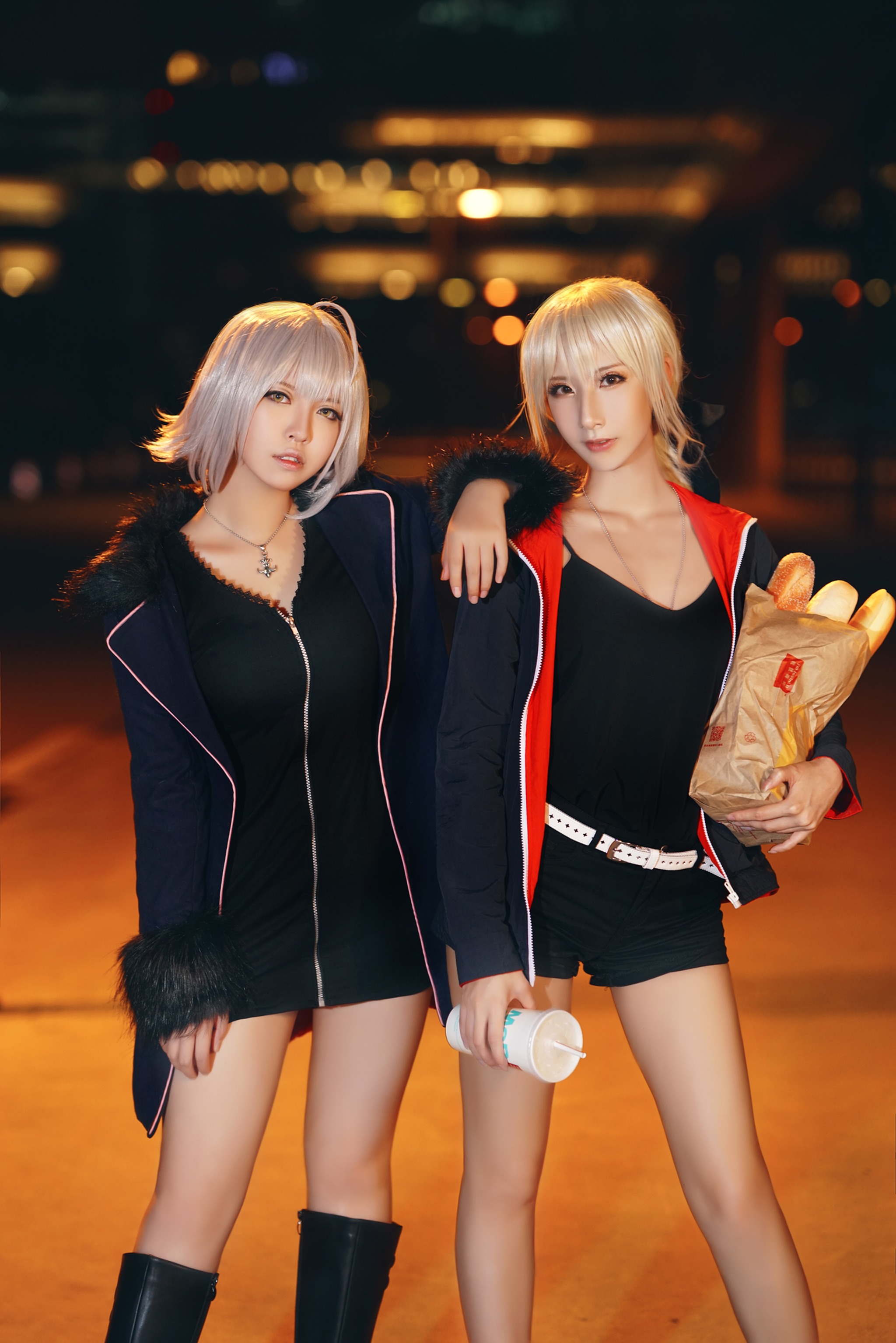 图片[1]-半半子 – NO.005 索索 黑贞4 [34P]-XikXak